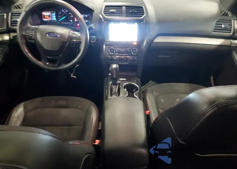 2018 Ford Explorer Xlt из США, поврежденный, VIN 1FM5K8DH7JGC59927